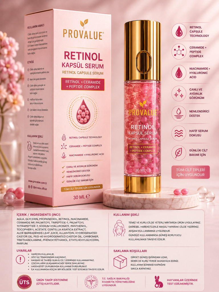 Retinol kapsül serum